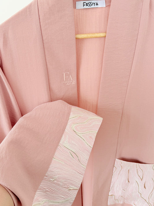 Brocard Abaya Rose